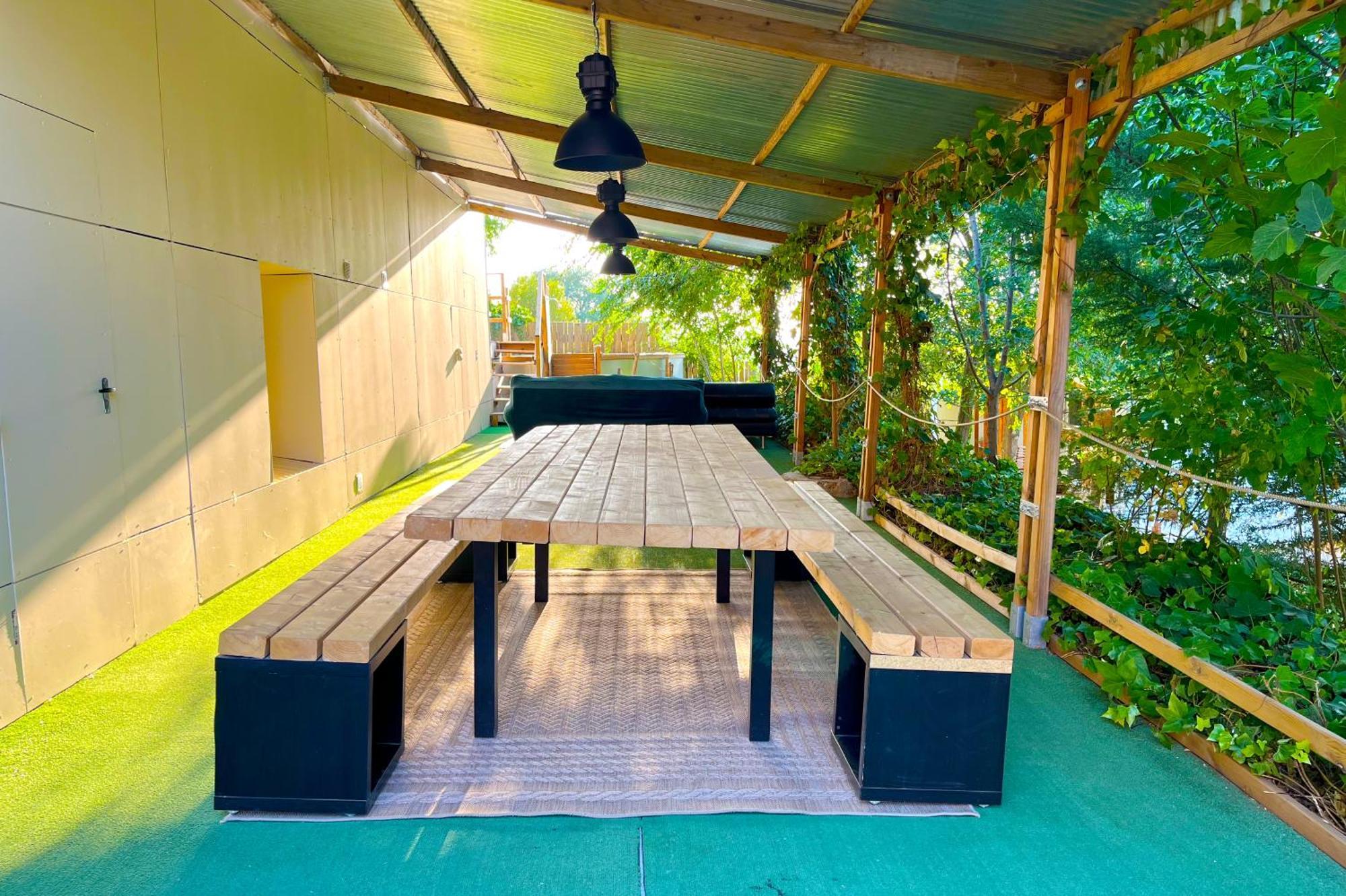 Fee4Me Cabin With Pool And Garden 산마틴데라베가 외부 사진